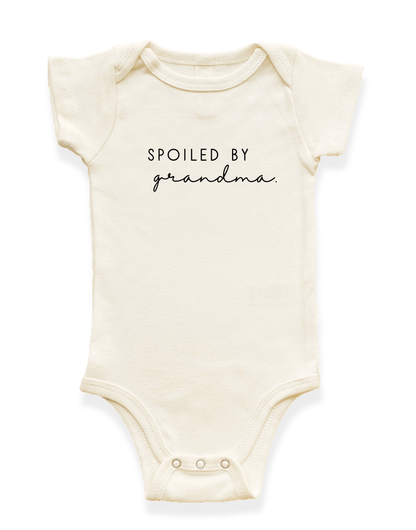 Spoiled By Grandma Organic Baby Bodysuit