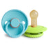 FRIGG Rope Natural Rubber Pacifier 2 - Pack - Tenth & Pine - FRIGG PACIFIERS - 0 - 6 months - Waterfall/Rainforest