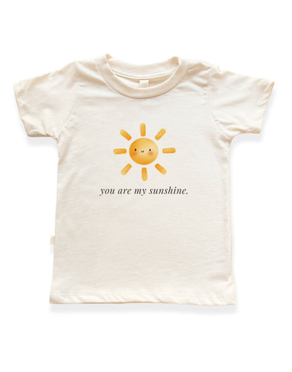 You Are My Sunshine Organic Kids T-shirt