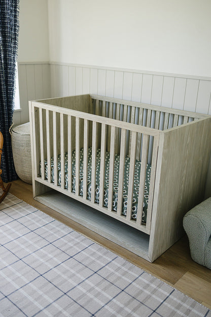 Southwest Aztec Muslin Crib Sheet