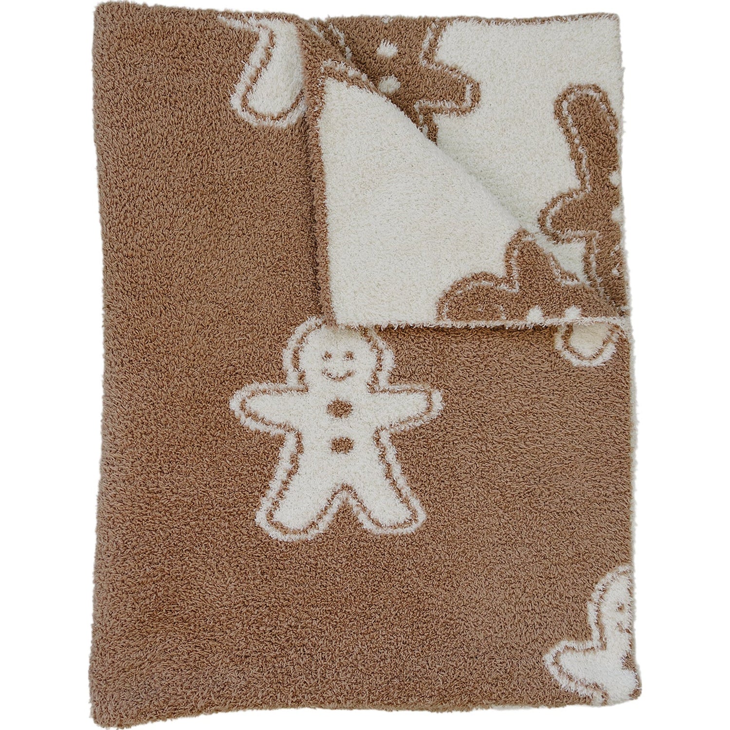 Gingerbread Plush Blanket