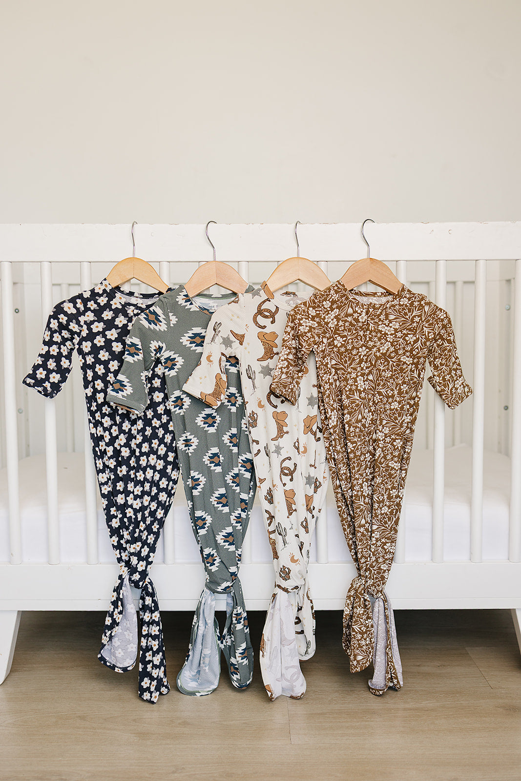 Southwest Aztec Ribbed Bamboo Knot Gown