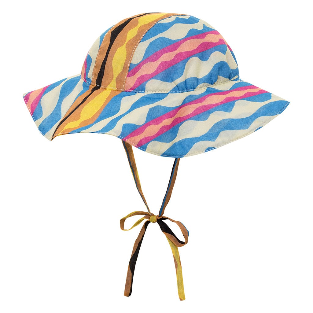 Abstract Mini Floppy Hat - Tenth &amp; Pine - Mini Hats - 0M - 12M - Abstract - Montce