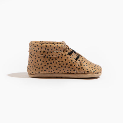 Almond Speckles Oxford Baby Shoe - Tenth &amp; Pine - Oxford - Soft Sole - 1