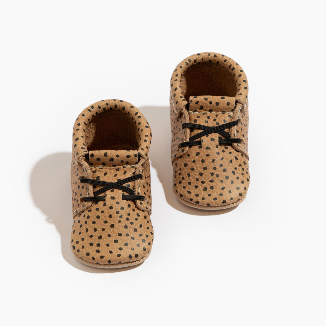 Almond Speckles Oxford Baby Shoe - Tenth &amp; Pine - Oxford - Soft Sole - 1