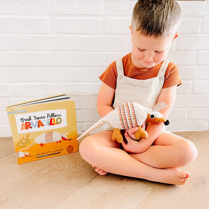 Armadillo Book and Stuffed Animal Set - Tenth &amp; Pine - 