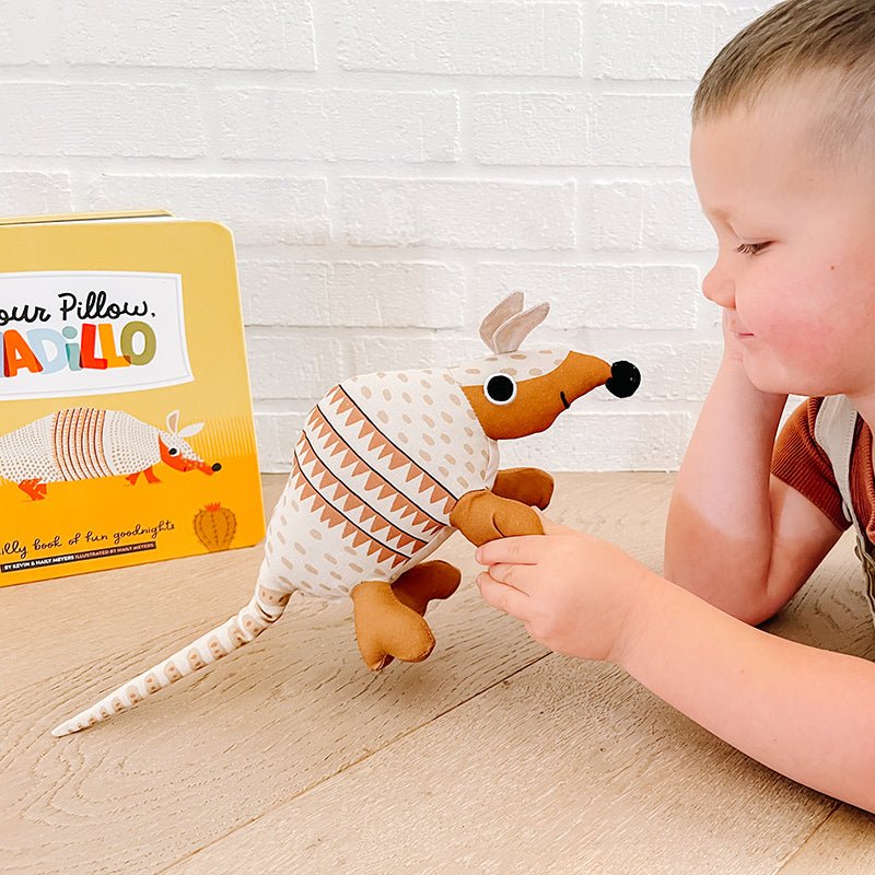 Armadillo Book and Stuffed Animal Set - Tenth &amp; Pine - 