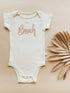 Baby Beach Graphic Organic Bodysuit - Tenth & Pine - Short Sleeve Bodysuit