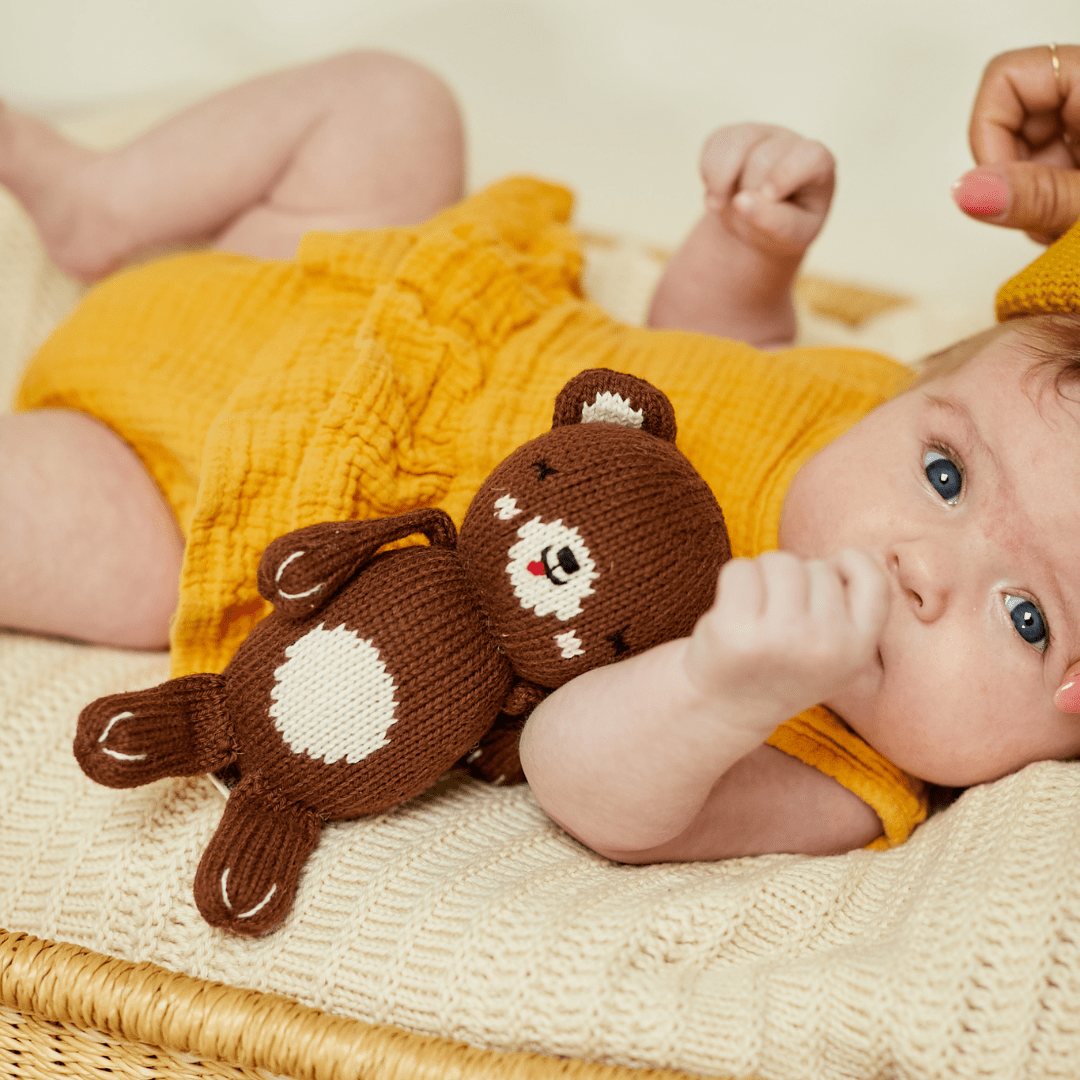 Baby Bear - Tenth & Pine - Baby Knit Doll - 