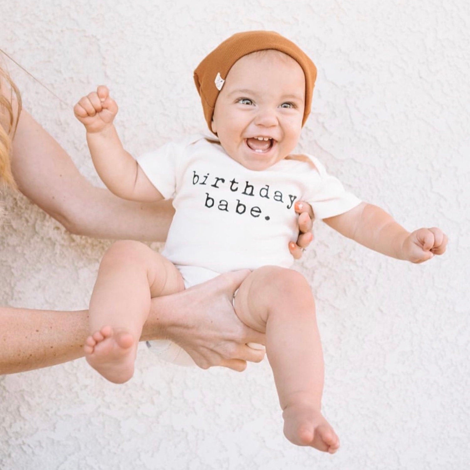 Baby birthday babe. Organic Cotton Bodysuit - Tenth & Pine - Bodysuits - 0 - 3 M