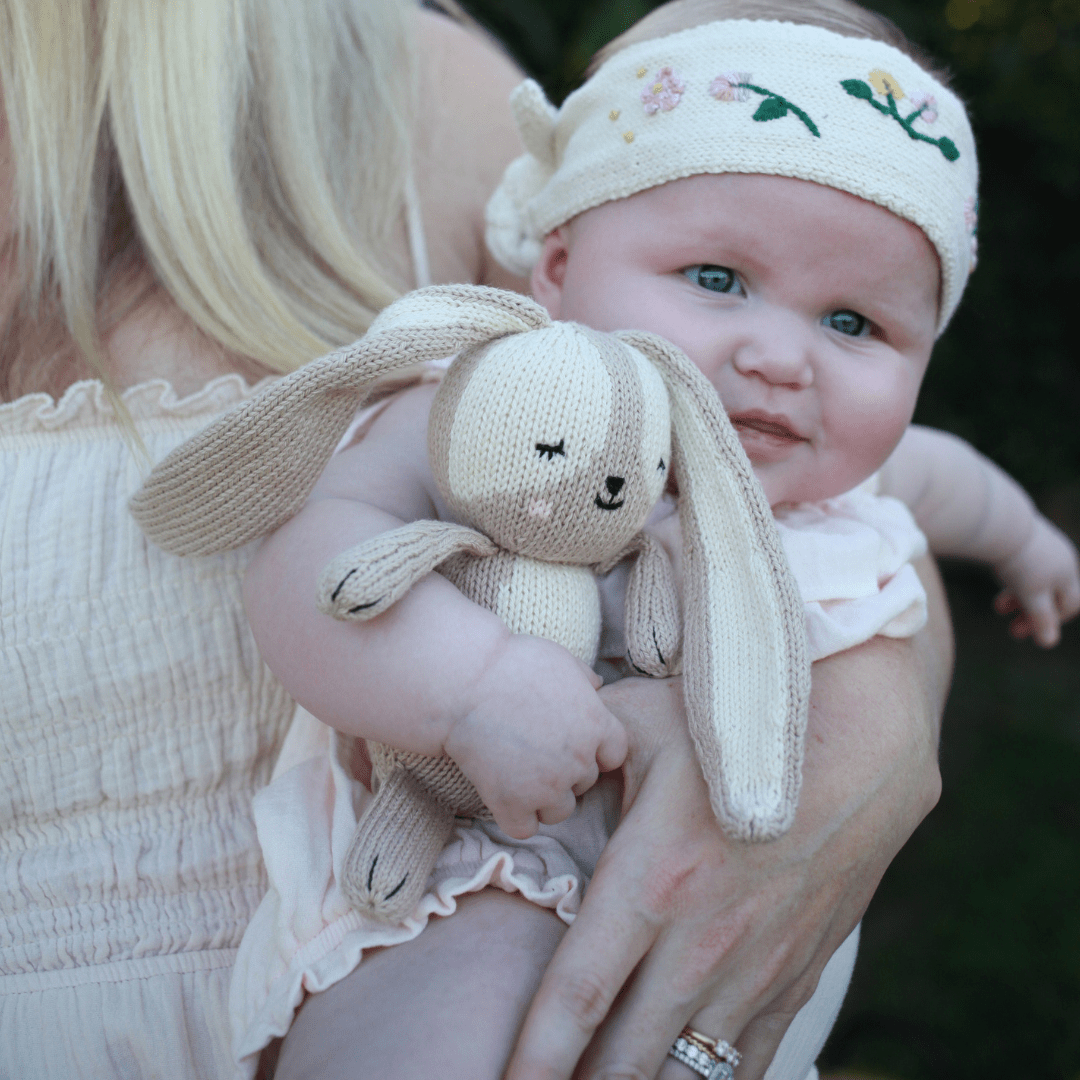 Baby Bunny - Tenth & Pine - Baby Knit Doll - 