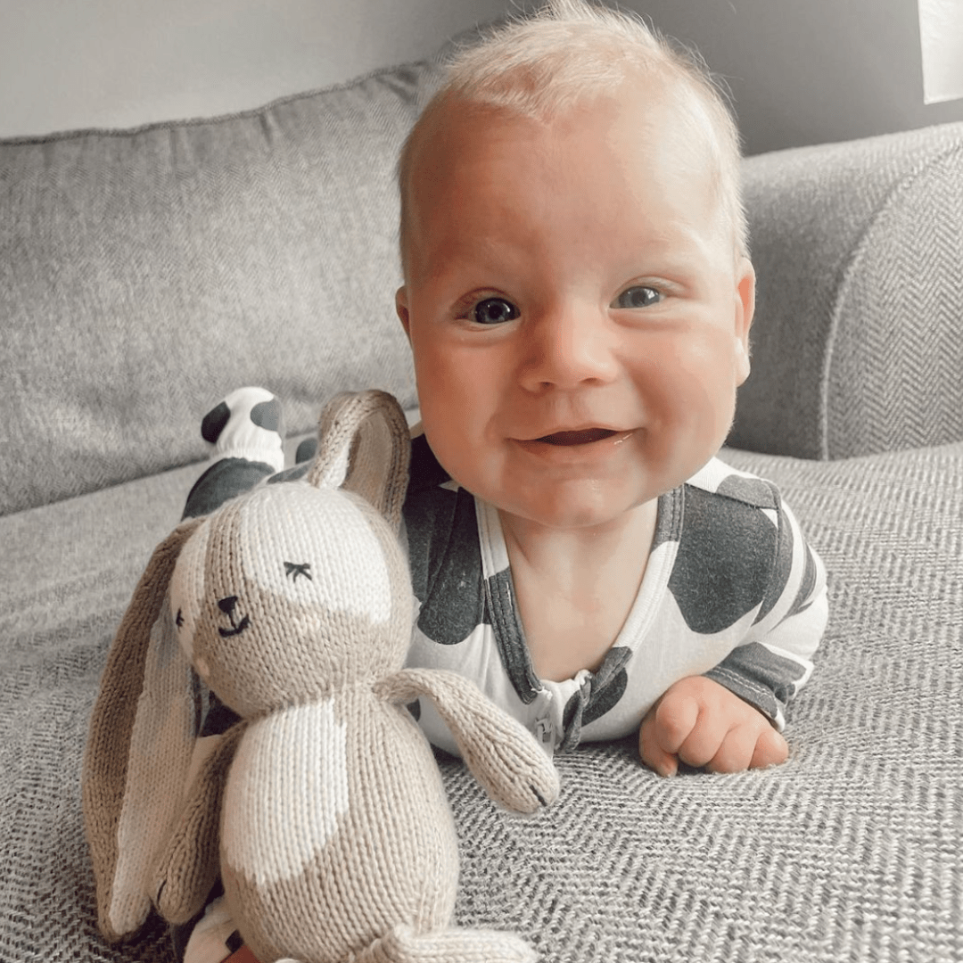 Baby Bunny - Tenth &amp; Pine - Baby Knit Doll - 