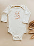 Baby Trick or Treat Graphic Long Sleeve Organic Bodysuit - Tenth & Pine - Long Sleeve Onesie