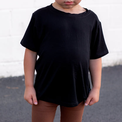 BAMBOO BASIC TEE - Midnight - Tenth &amp; Pine - basic tee - 0/6m