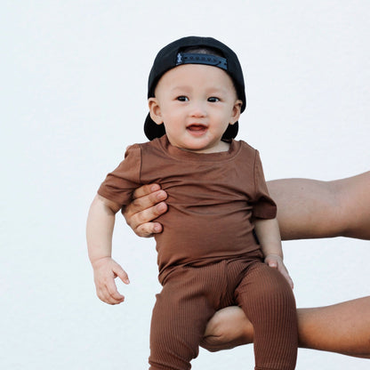 BAMBOO BASIC TEE - Sienna - Tenth &amp; Pine - basic tee - 0/6m