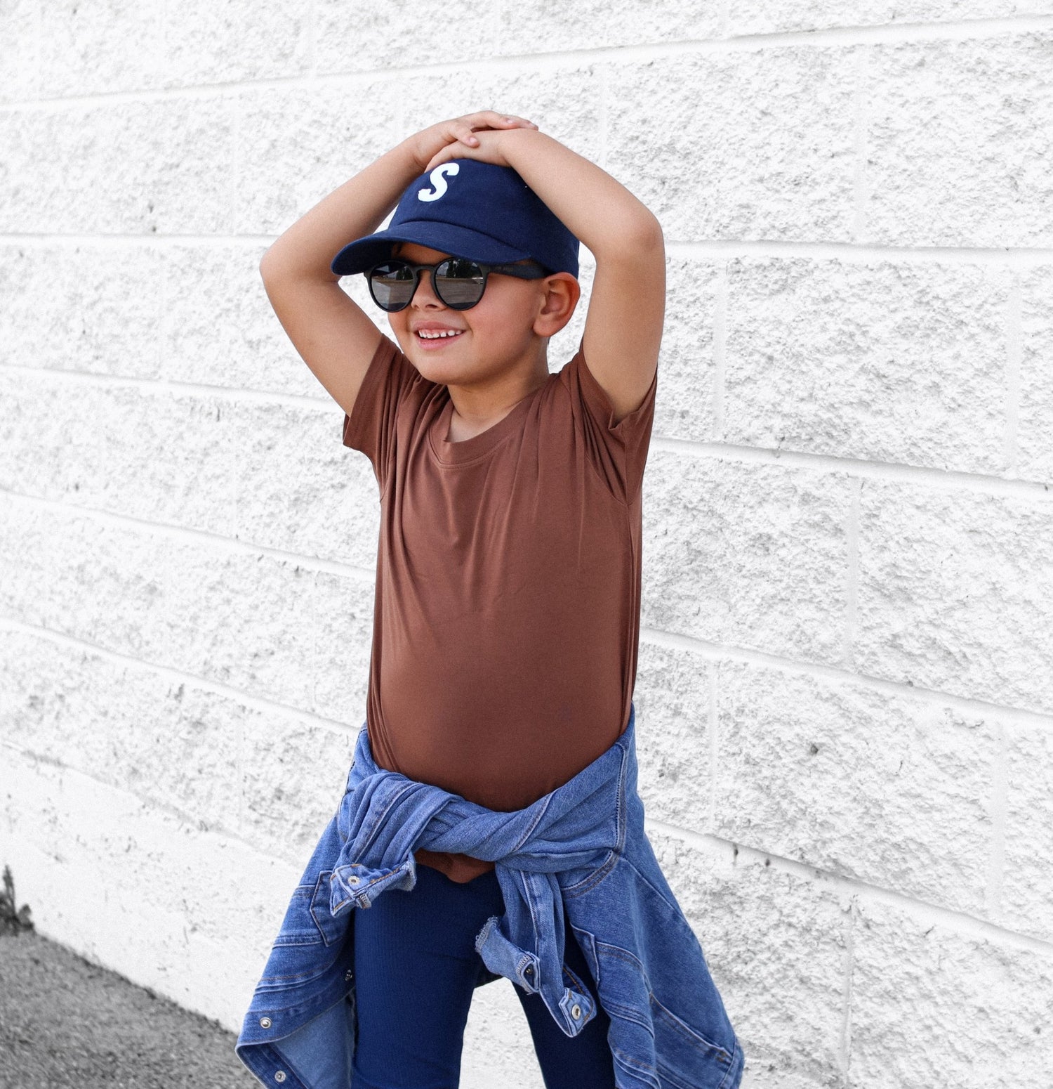 BAMBOO BASIC TEE - Sienna - Tenth &amp; Pine - basic tee - 0/6m