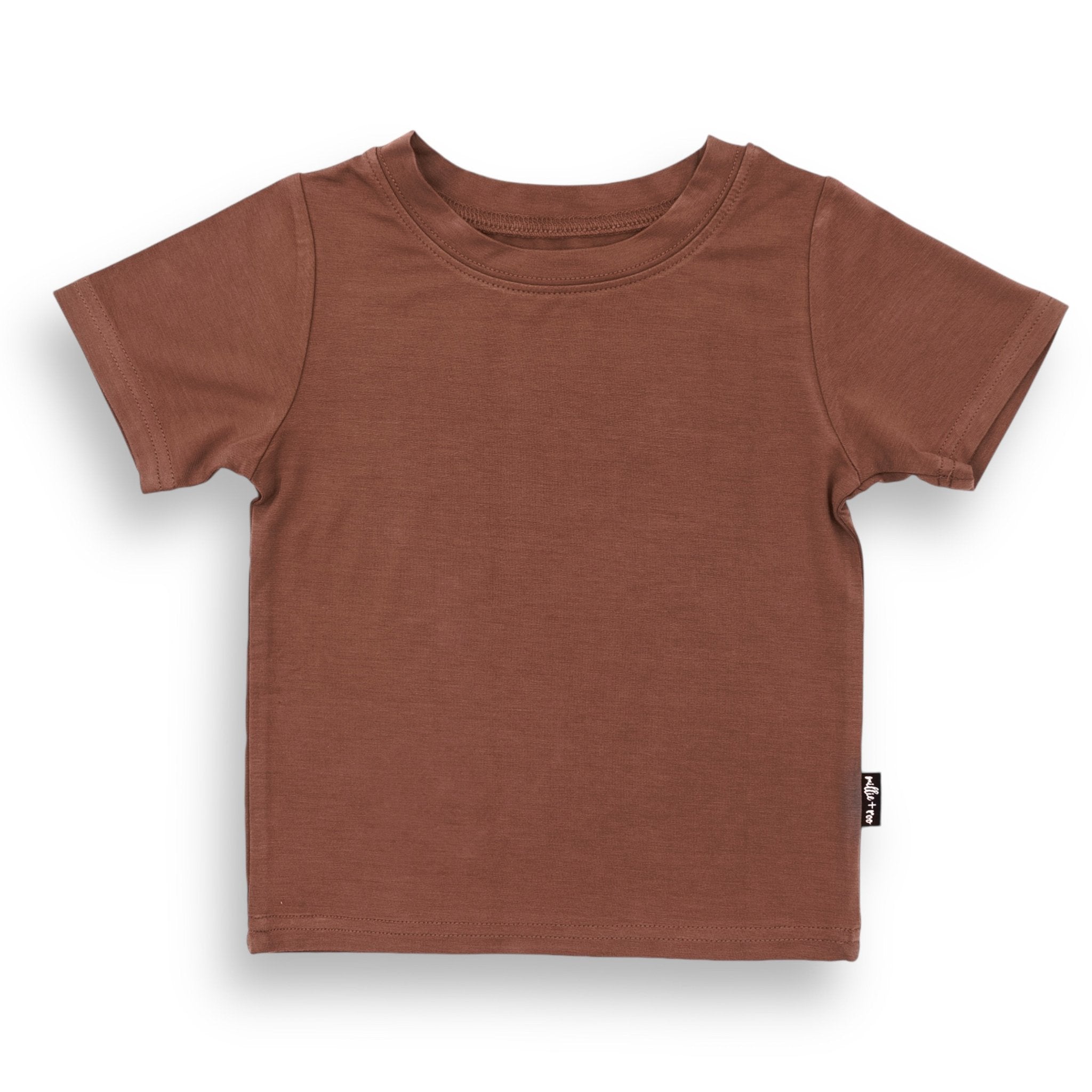 BAMBOO BASIC TEE - Sienna - Tenth &amp; Pine - basic tee - 0/6m