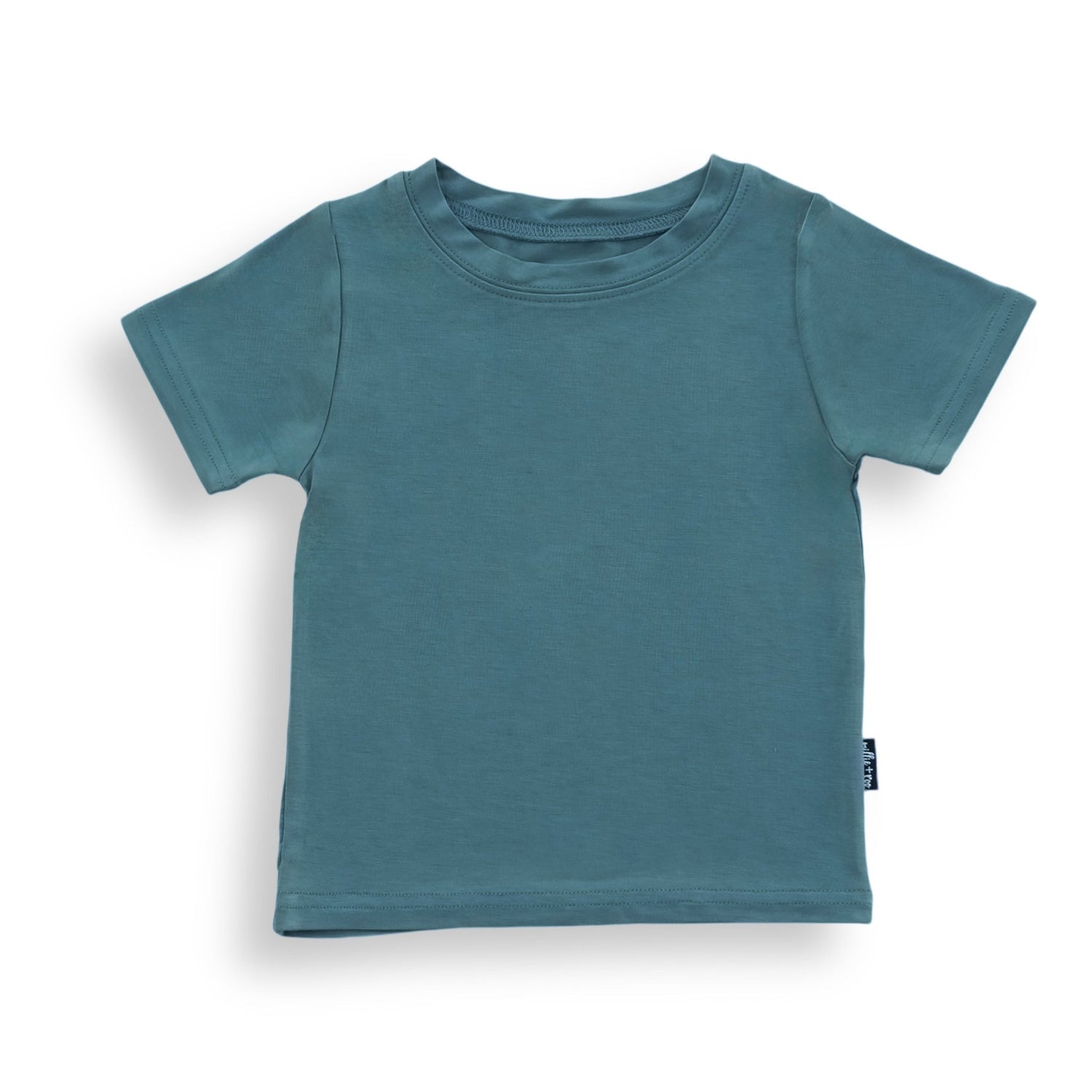 BAMBOO BASIC TEE - Slate - Tenth &amp; Pine - basic tee - 0/6m