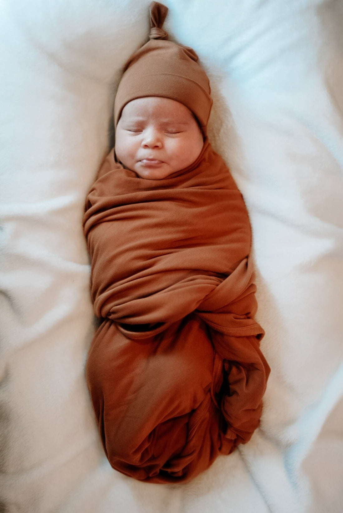 BAMBOO BLANKET - Caramel - Tenth &amp; Pine - bamboo swaddle blanket - 
