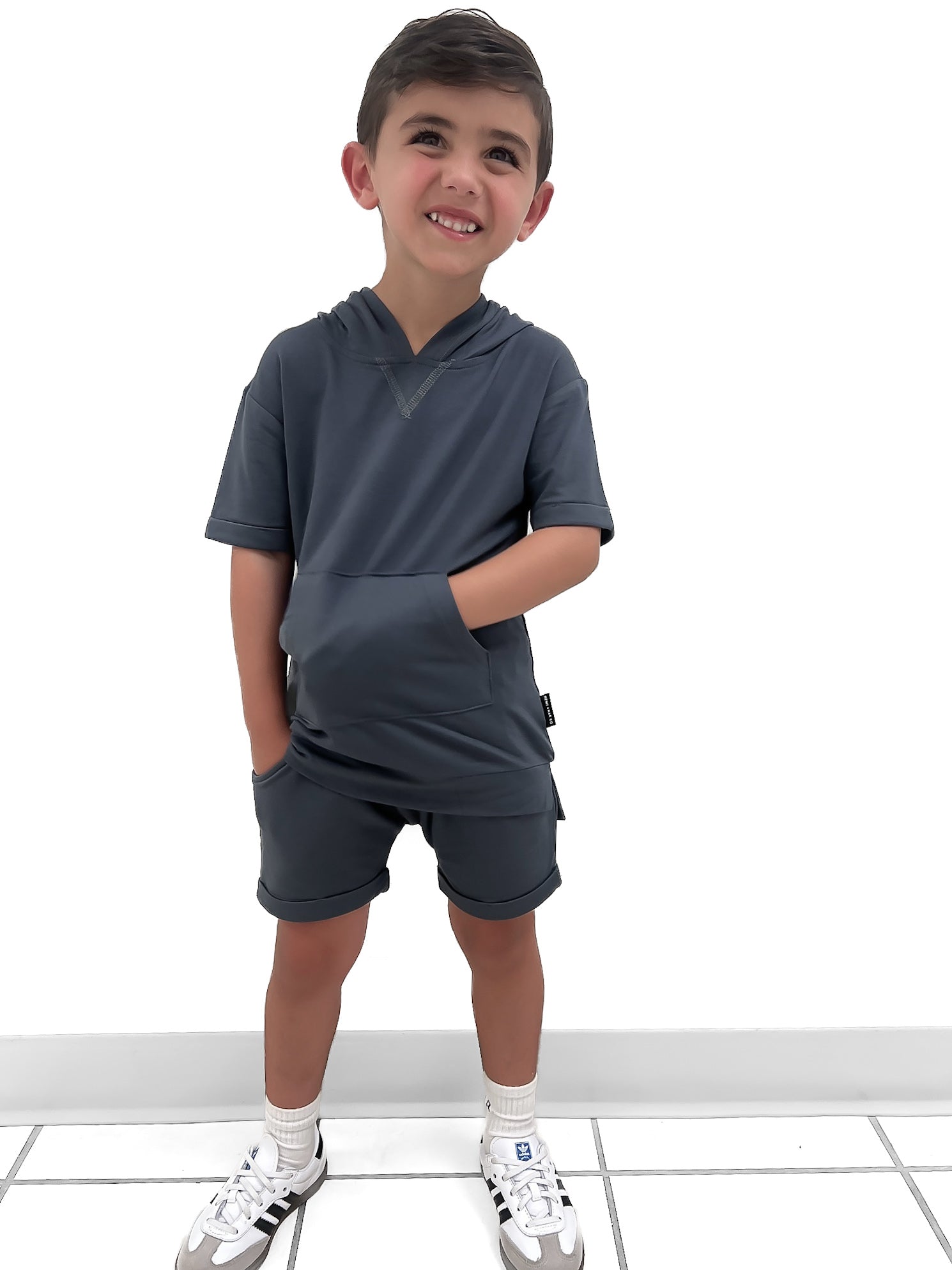 BAMBOO HAREM SHORTS - MALIBU - Tenth &amp; Pine - 3 - 6M