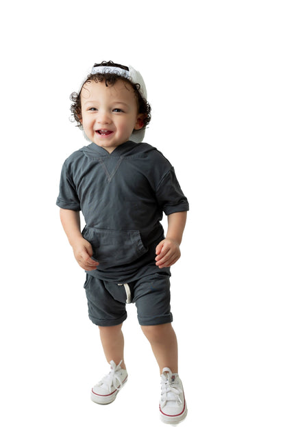 BAMBOO HAREM SHORTS - MALIBU - Tenth & Pine - 3 - 6M