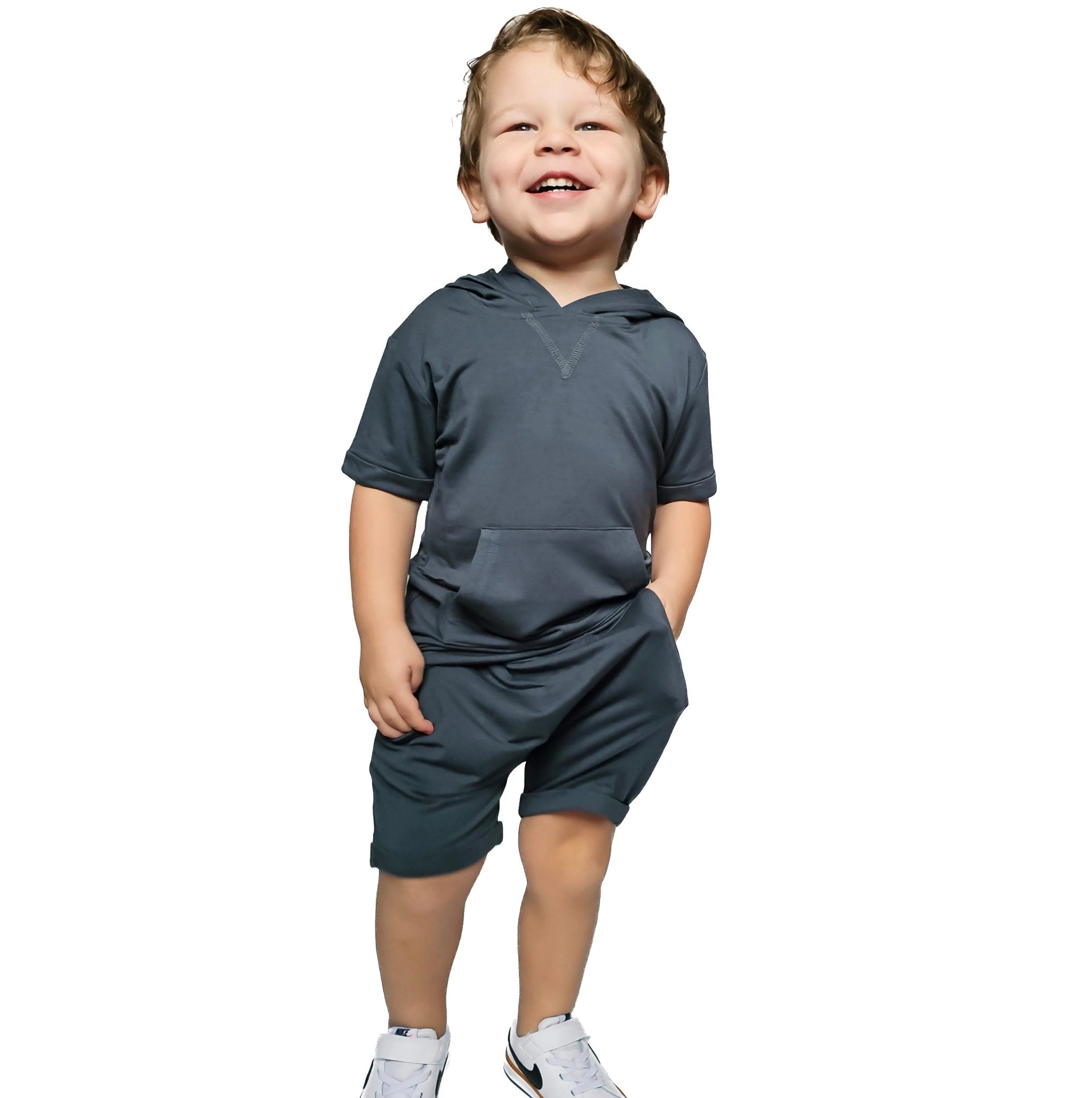 BAMBOO HAREM SHORTS - MALIBU - Tenth &amp; Pine - 3 - 6M