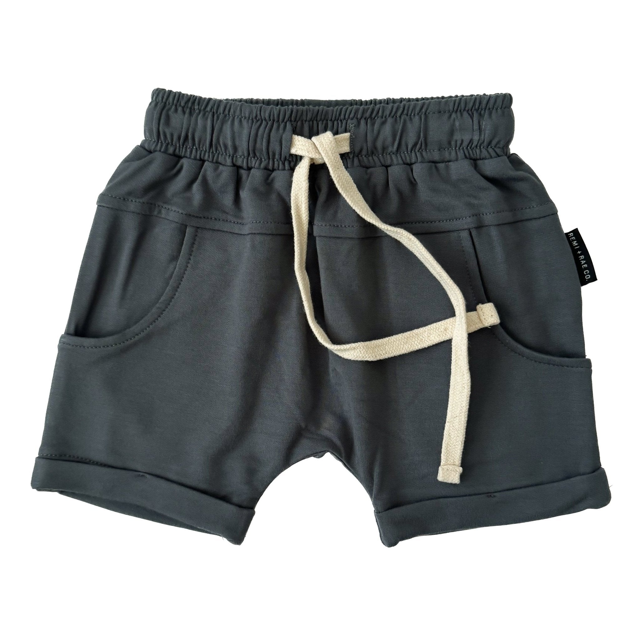 BAMBOO HAREM SHORTS - MALIBU - Tenth &amp; Pine - 3 - 6M