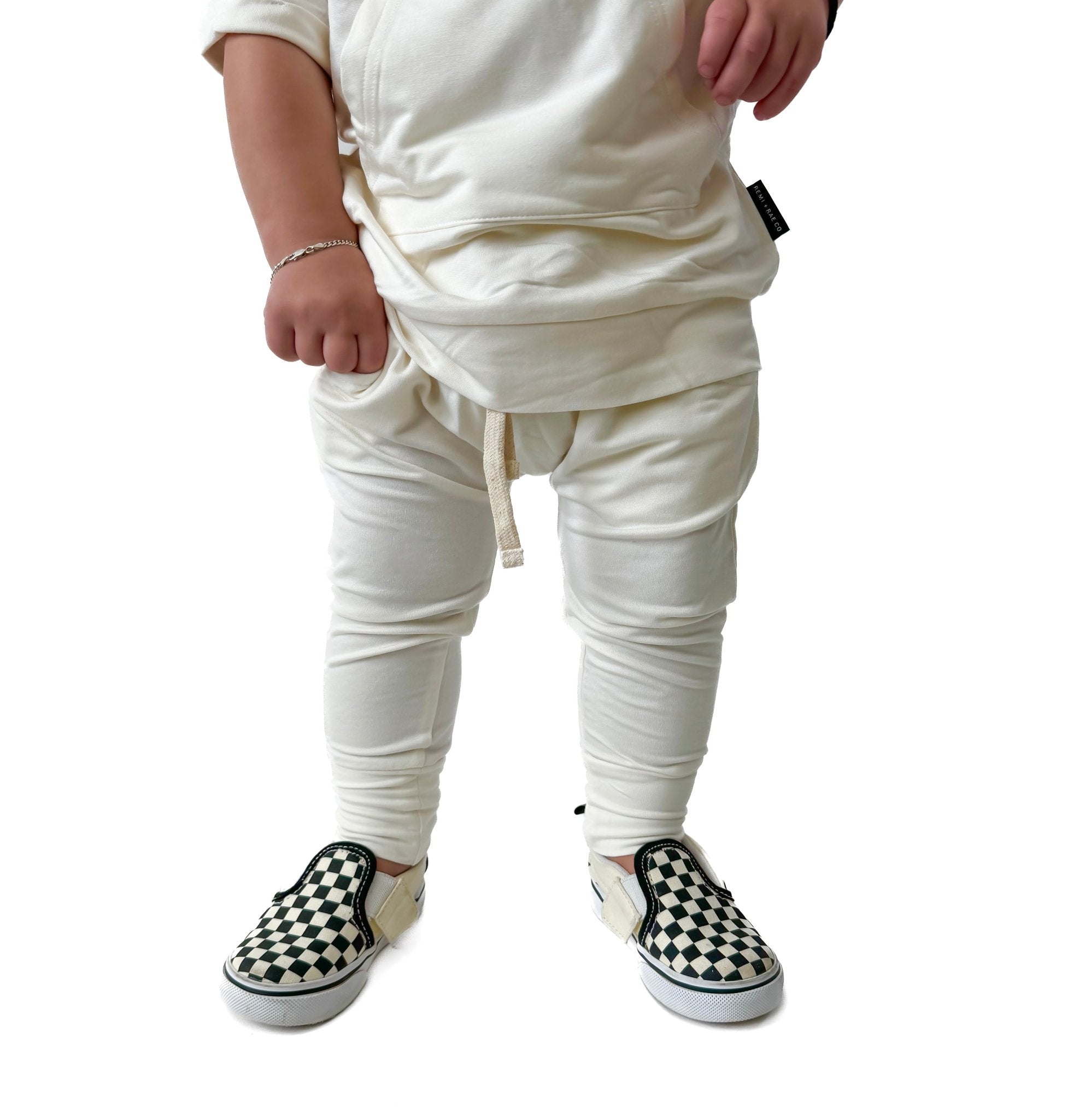 BAMBOO JOGGERS - COCONUT - Tenth &amp; Pine - 3 - 6M