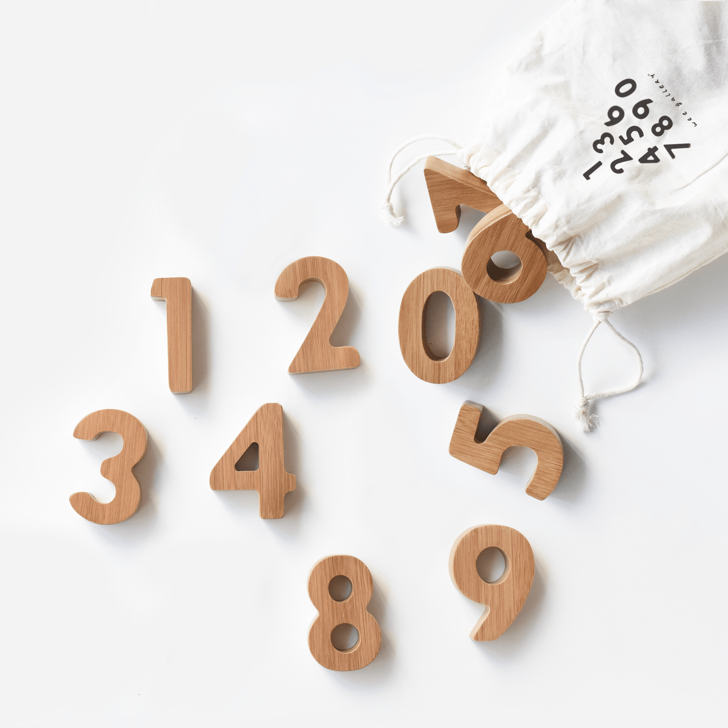 Bamboo Numbers Wooden Toy - Tenth &amp; Pine - Wooden Toys - 