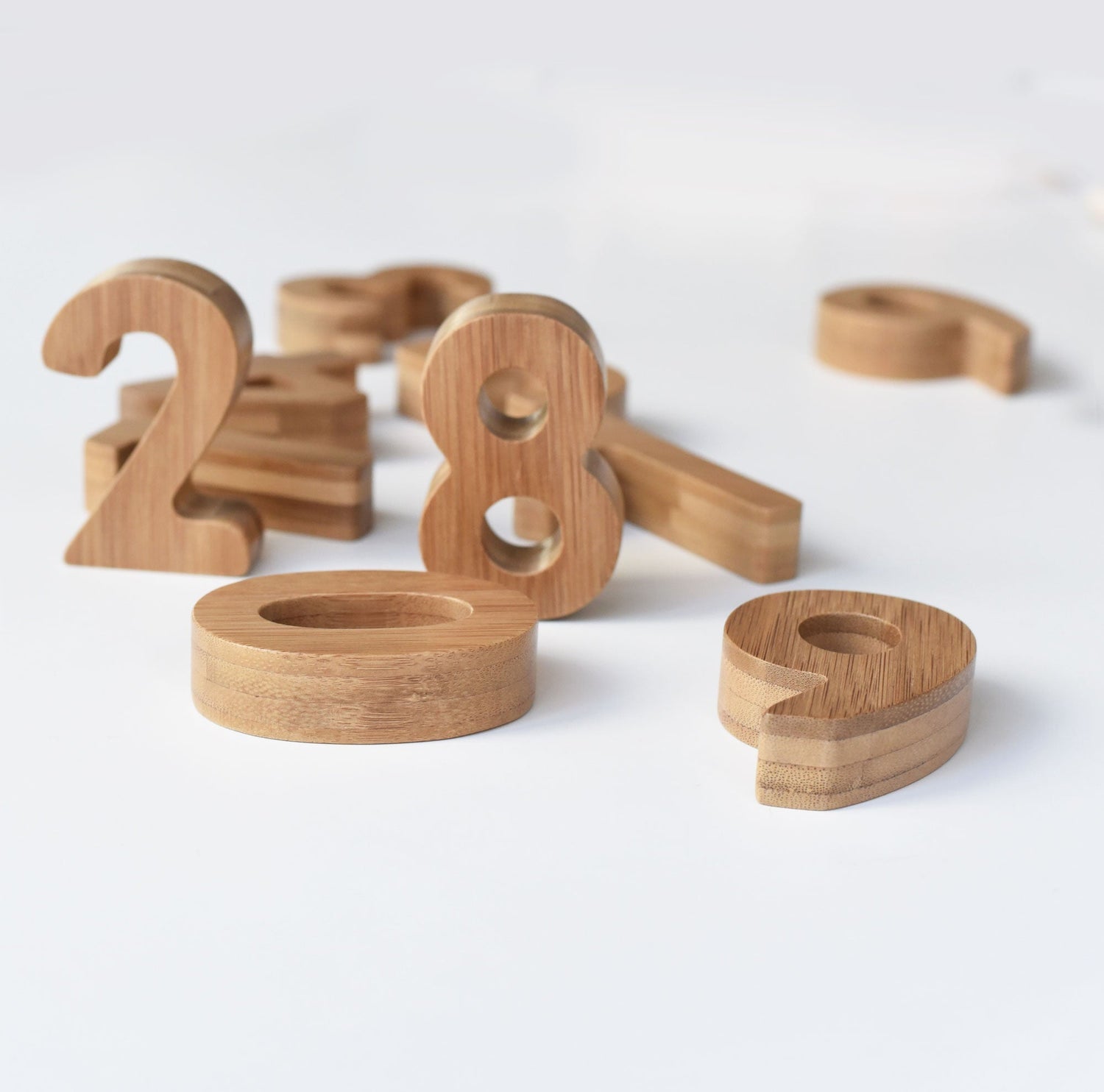 Bamboo Numbers Wooden Toy - Tenth &amp; Pine - Wooden Toys - 