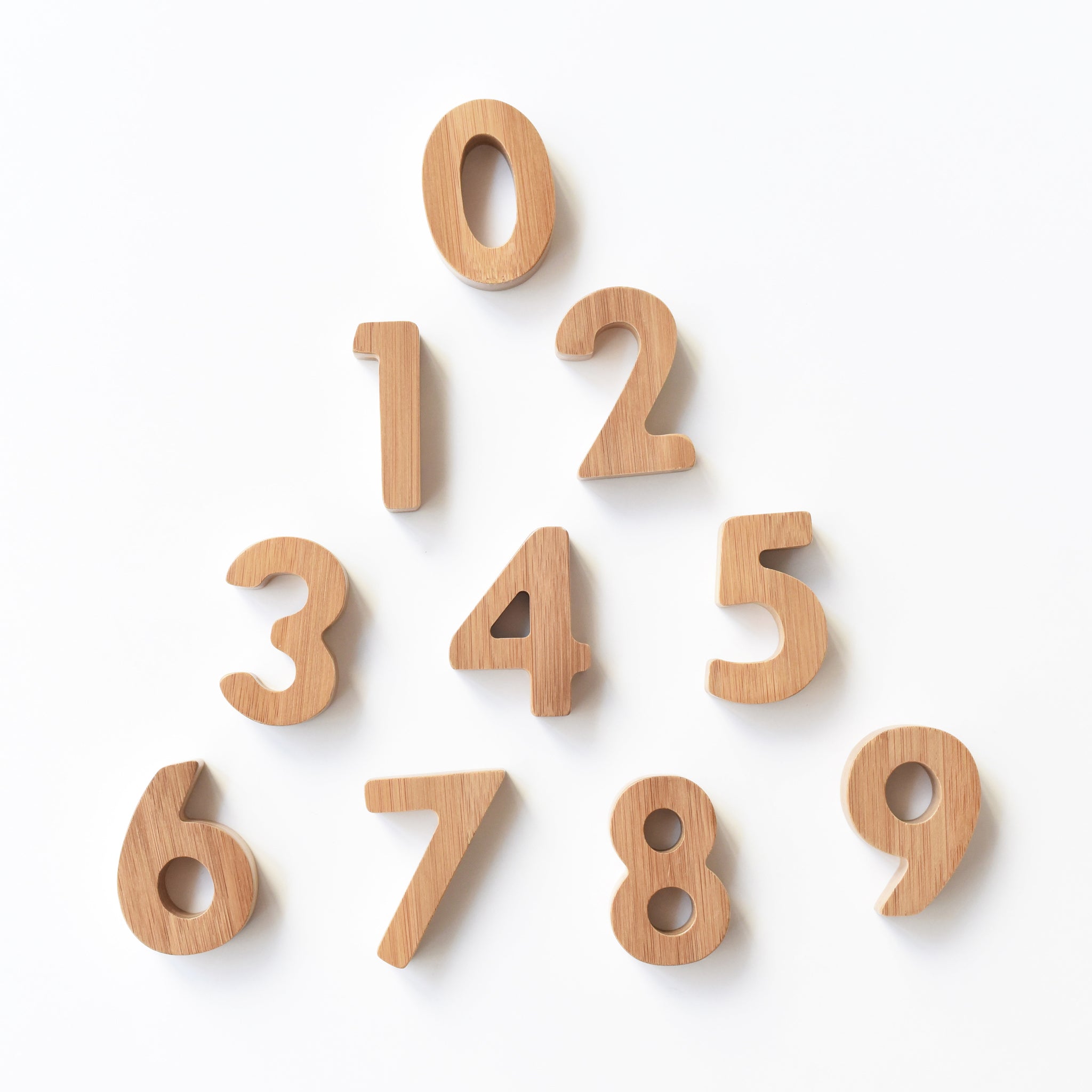 Bamboo Numbers Wooden Toy - Tenth &amp; Pine - Wooden Toys - 