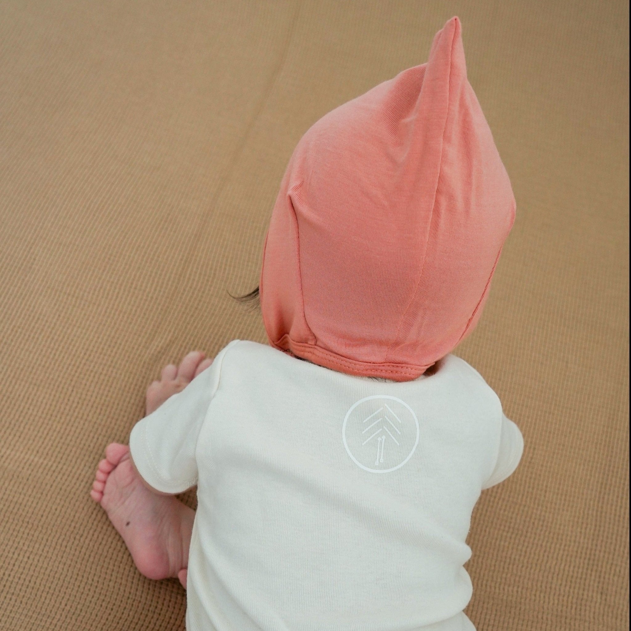 Bamboo Pixie Bonnet - Coral - Tenth &amp; Pine - Pixie Bonnet