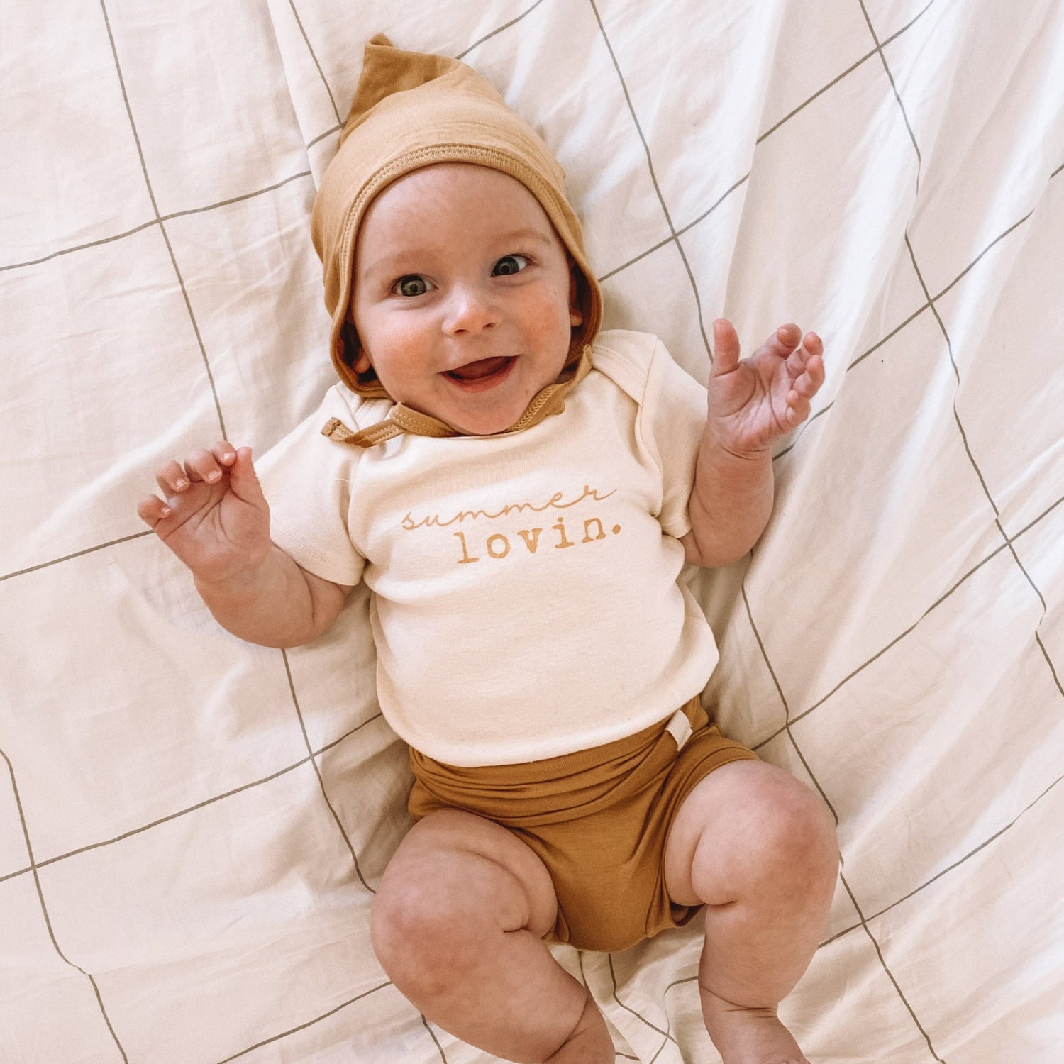 Bamboo Pixie Bonnet - Goldenrod - Tenth &amp; Pine - Pixie Bonnet