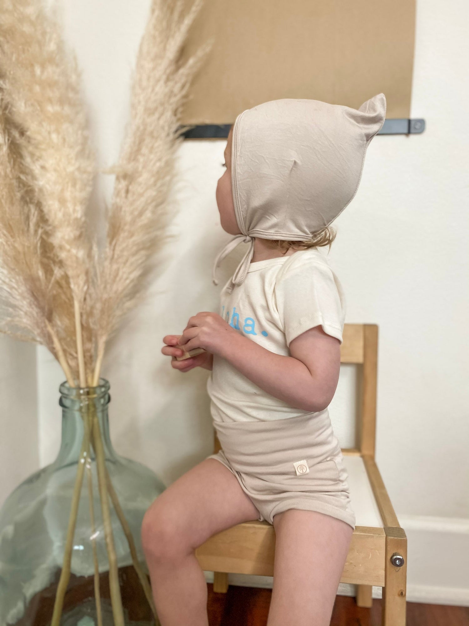 Bamboo Pixie Bonnet - Sand - Tenth &amp; Pine - Pixie Bonnet