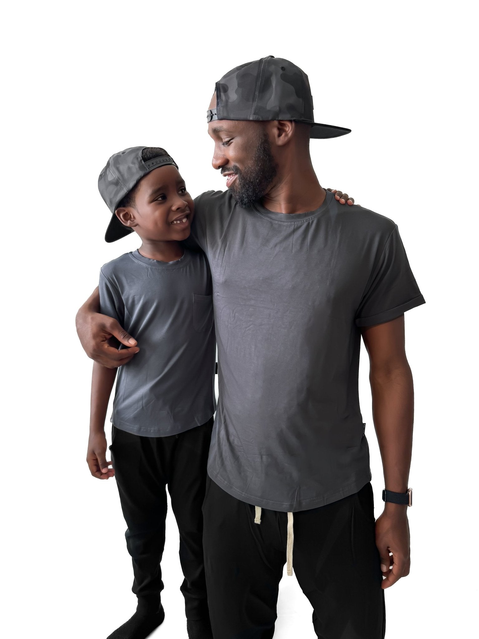 BAMBOO POCKET TEE - STORM - Tenth &amp; Pine - 3 - 6M