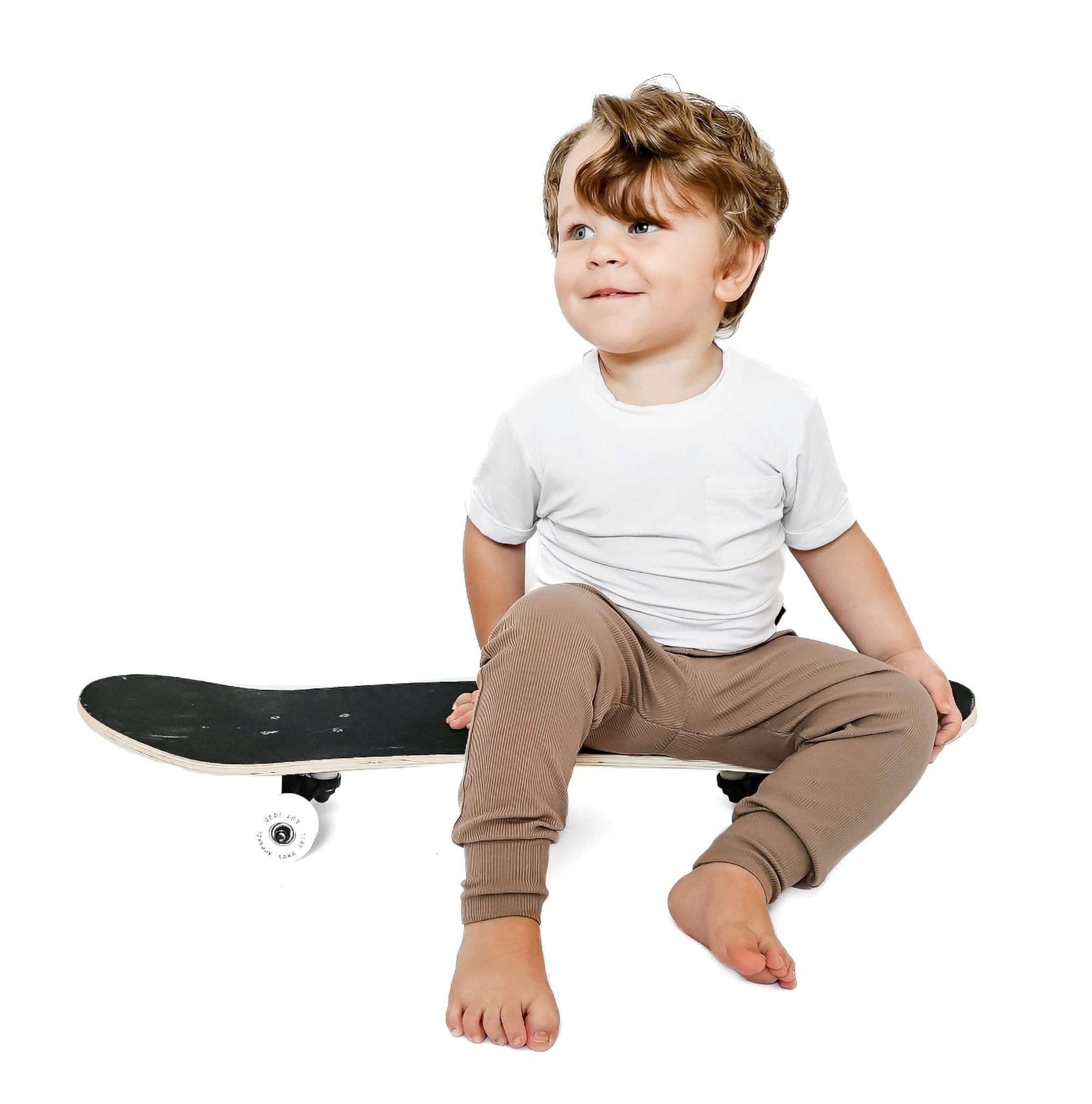 BAMBOO POCKET TEE - WHITE - Tenth &amp; Pine - 3 - 6M