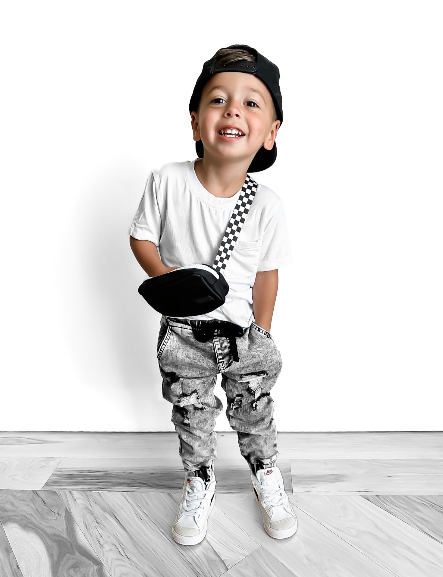 BAMBOO POCKET TEE - WHITE - Tenth &amp; Pine - 3 - 6M