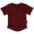 BAMBOO POCKET TEE - WINE - Tenth & Pine - 3 - 6M