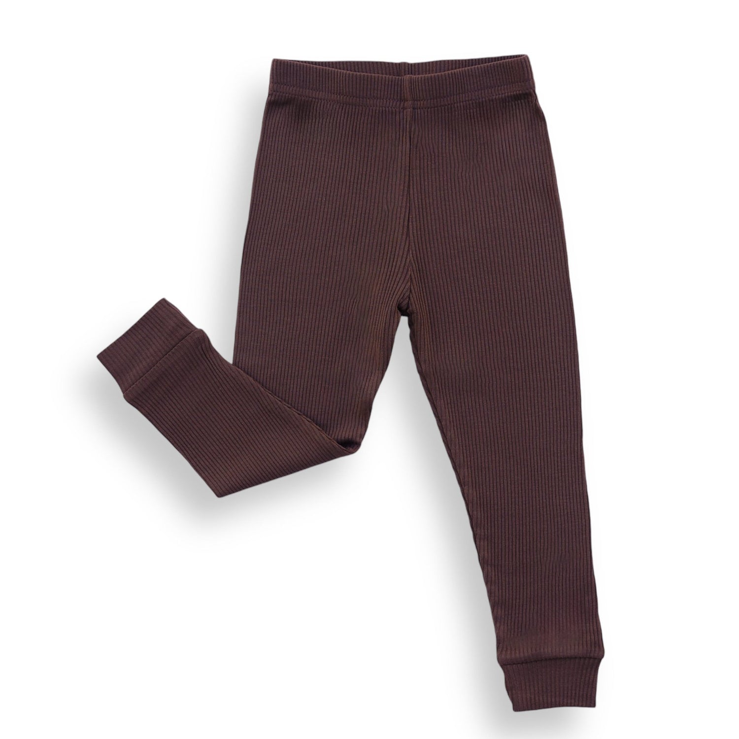 BAMBOO RIB LEGGINGS - Black Cherry - Tenth &amp; Pine - leggings - 0/6m