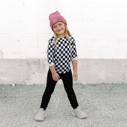 BAMBOO RIB LEGGINGS - Midnight - Tenth &amp; Pine - leggings - 0/6m