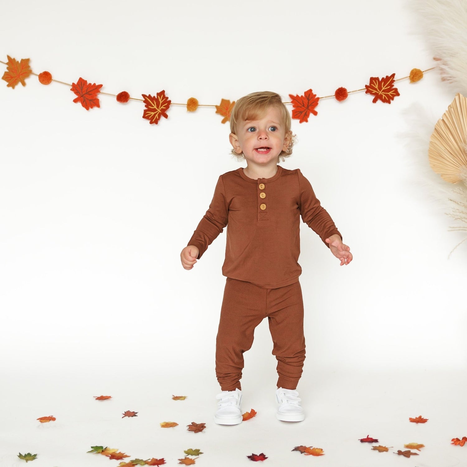 BAMBOO RIB LEGGINGS - Sienna - Tenth &amp; Pine - leggings - 0/6m