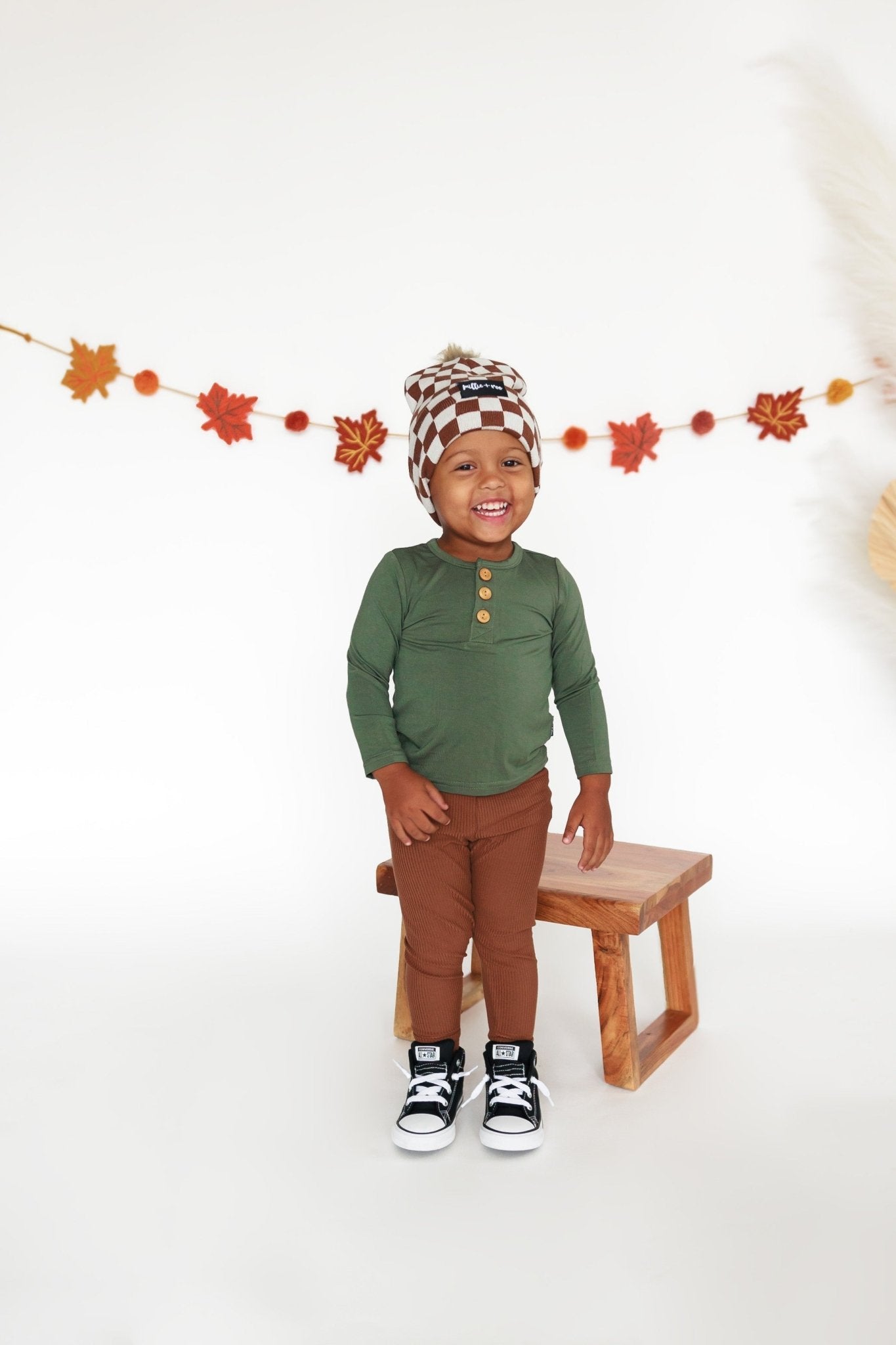 BAMBOO RIB LEGGINGS - Sienna - Tenth &amp; Pine - leggings - 0/6m