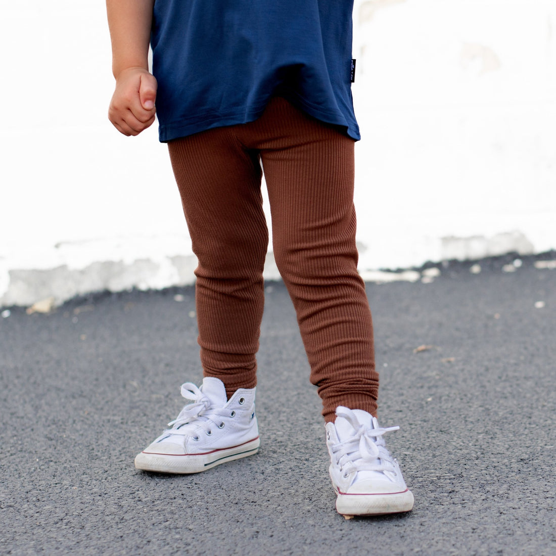 BAMBOO RIB LEGGINGS - Sienna - Tenth & Pine - leggings - 0/6m