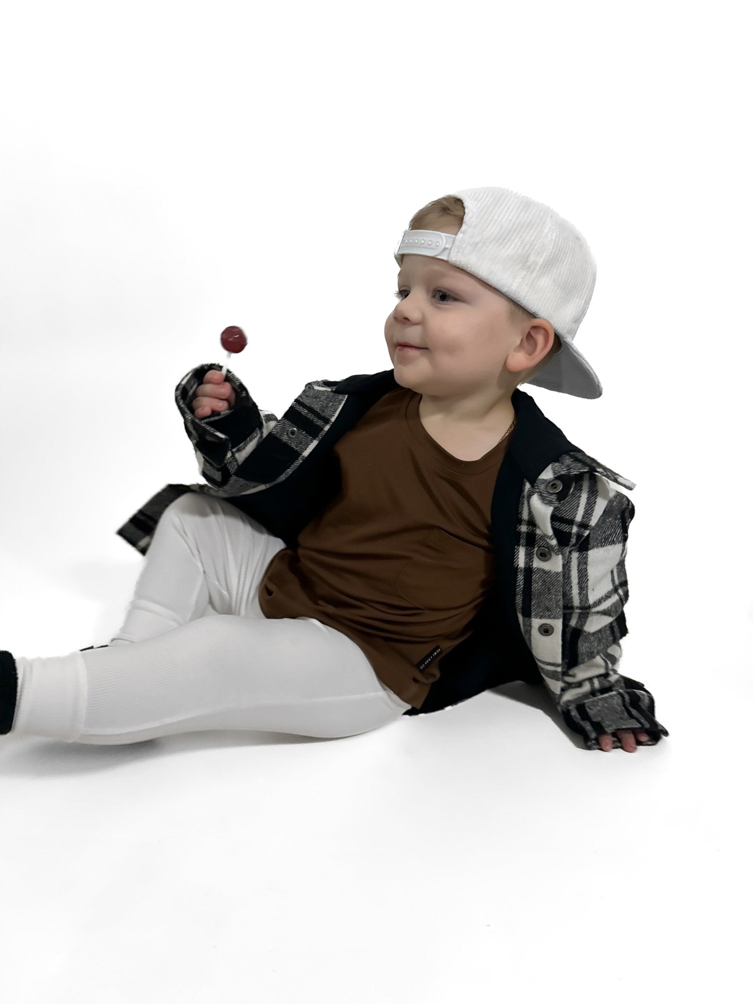 BAMBOO RIBBED LEGGINGS - WHITE - Tenth &amp; Pine - 3 - 6M