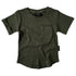 BAMBOO RIBBED POCKET TEE - HUNTER - Tenth & Pine - 3 - 6M