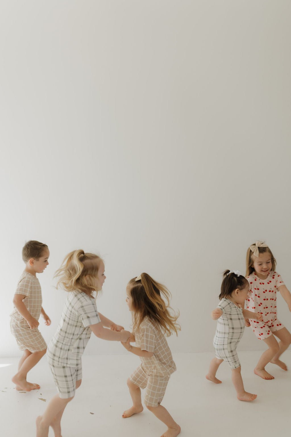 Bamboo Short Set | Grid - Tenth & Pine - Short Set - 2/3 Years - forever french baby