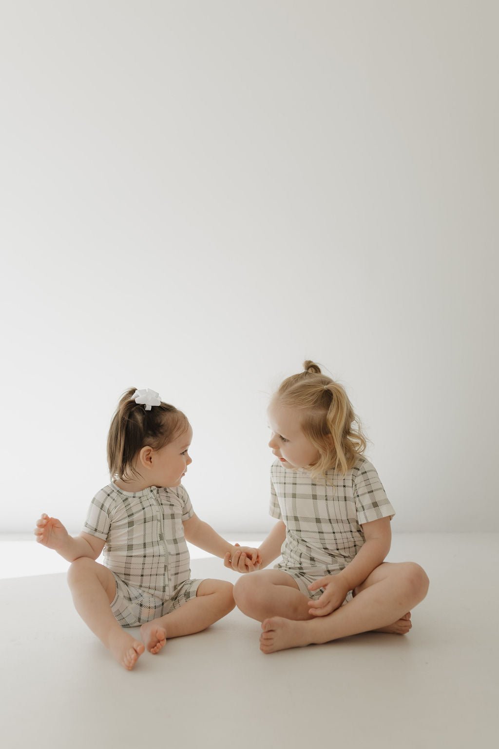 Bamboo Short Set | Picnic Plaid - Tenth & Pine - Short Set - 2/3 Years - forever french baby