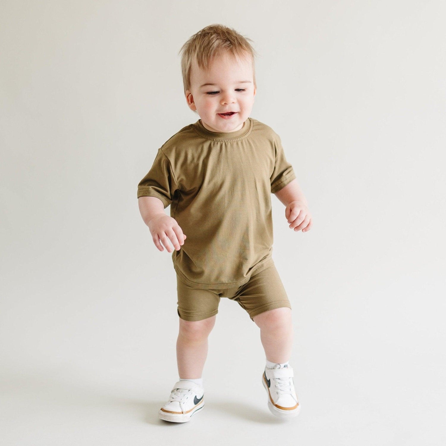 Bamboo Tee &amp; Bike Shorts - sold as separates
