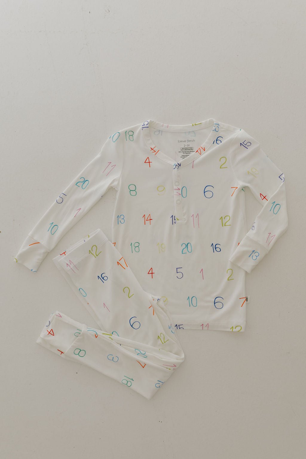 Bamboo Two Piece Pajamas | Autism Awareness | Charli Counts - Tenth &amp; Pine - Pajamas - 2/3 Years - forever french baby