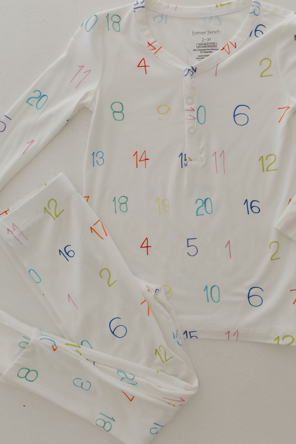 Bamboo Two Piece Pajamas | Autism Awareness | Charli Counts - Tenth & Pine - Pajamas - 2/3 Years - forever french baby